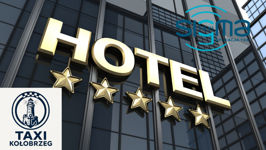 Taxi do Hotelu Havet w Dźwirzynie